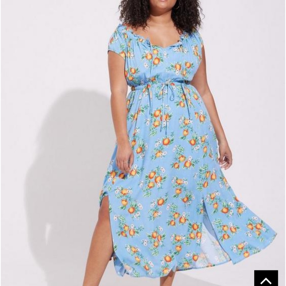 Maxi Double Slit Dress